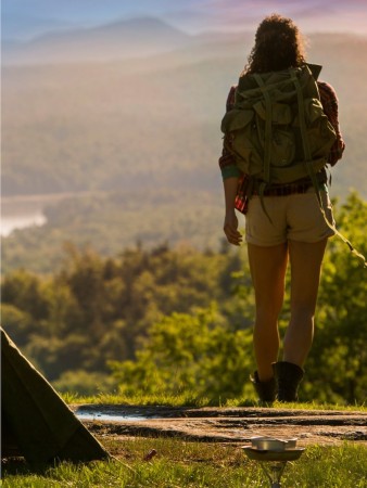 Hiking, McCauley Mountain, Old Forge, NY